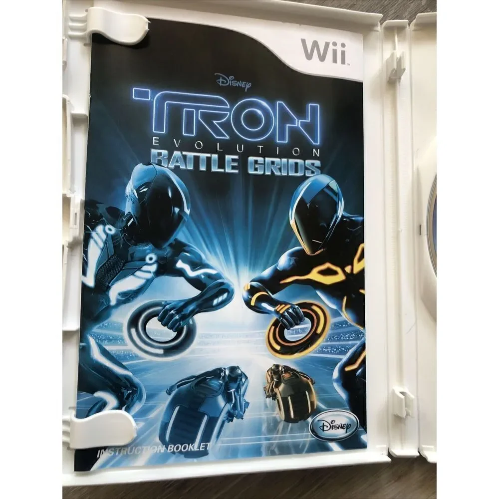 *Disney TRON: Evolution - Battle Grids - Nintendo Wii Game- Gaming Good Condtion